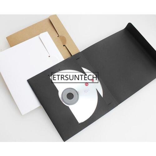 500pcs Kraft Paper CD Optical Disc Paper Bag DVD Bag DIY Multifunction Card Bag Craft Envelope Wedding Gift Favor