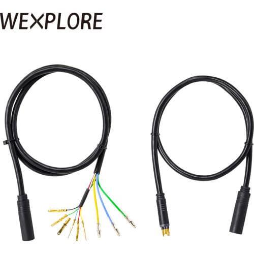 9 Pin Julet Wheel Hub Motor Cable E-bike motor Extension cable Ebike Motor Cable Electric bike Accessories