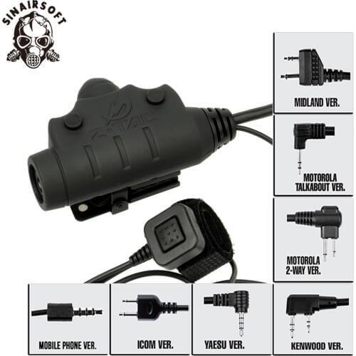 Z-TAC Z 115 Tactical Headset Accessorie Z-Tactical U94 PTT NEW Version Hunting Noise Reduction Headphones