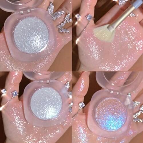 Diamond Glitter Mashed Potatoes Highlighter Diamond Highlighter Makeup Gel Face and Body Brighten Glitter Natural Contour Makeup