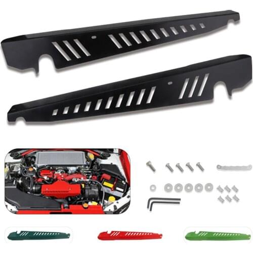Car Aluminum Fender Shrouds Kits Panel Plate Engine Bay For Subaru WRX STI 2015-2020 PSP-ENG-550RD