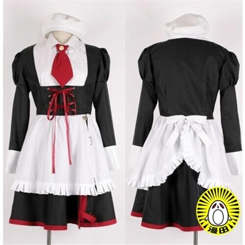 Free shipping Cartoon Anime Umineko no Naku Koro ni Cosplay Syanon SHANNON Sayo Cos Woman Man Halloween Party Cosplay Costume