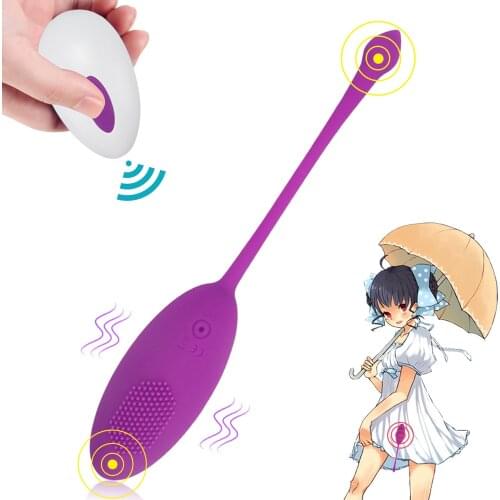 Wireless Egg Vibrators for Woman G Spot Massager 10 Modes Silicone Vibrator Sex Toy For Women Portable Sextoys Adult Supplies