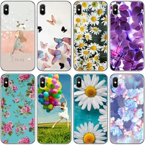Painting Pattern case Soft Silicone Phone Case For iPhone 6 6plus 7 8 plus 5 5S 5C SE For iPhone X XS XR XS Max