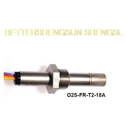 Thread type zirconia oxygen sensor probe O2S-FR-T2-18C