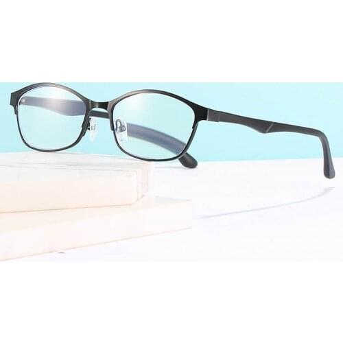 Elbru Anti-blue Light Myopia Glasses For Men And Women Fashion Students Myopia Eyeglasses Diopter -1.0 -1.5 -2.0 -2.5 -3.0 -3.5