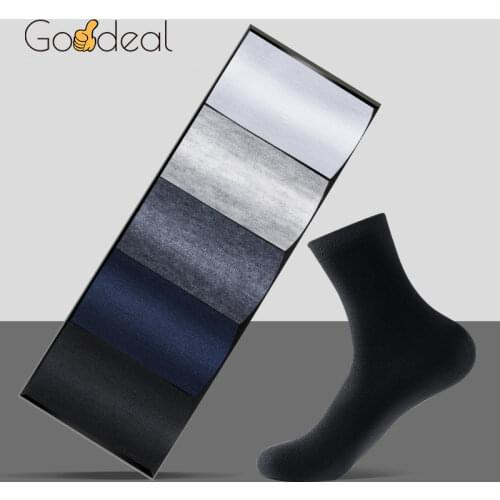 Goodeal Mens Black Socks