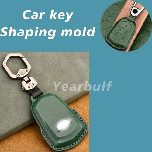 Key Mould For Cadillac Handmade Car Key Cover Mould, Key Leather Mould, Car Key Cover Handmade Product Mould