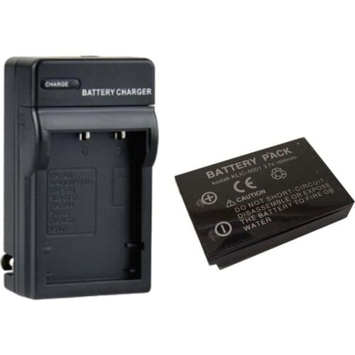 KLIC-5001 DB-L50 DB-L50A Battery +CHARGER for Kodak Easyshare P712 P850 P880 Z730 Z760 Z7590 DX6490 DX7440 DX7590 DX7630 Zoom