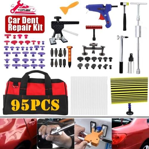 Car Body Paintless Dent Removal Dent Lifter Puller Silde Hammer Glue Puller Repair Set Kits Auto Hail Repair Tools Kit
