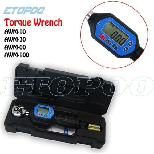 Mini Digital Torque Wrench 1/4 3/8 1/2 Adjustable Professional Electronic Torque Wrench Digital Hand Tools