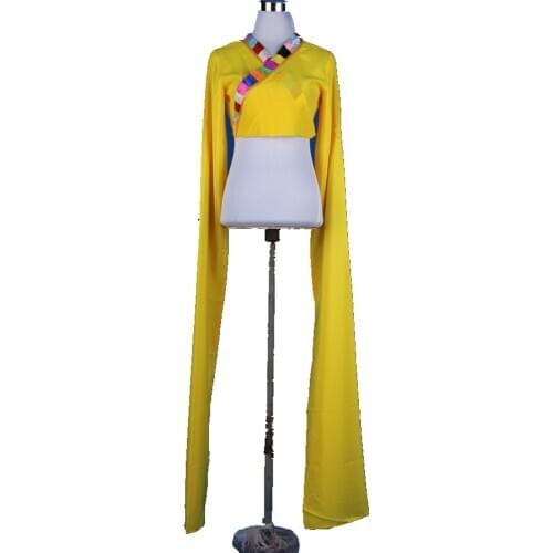 Water Sleeves Classical Hanfu Conjoined Peking Opera Practice Dance Performing Yangko Clothes