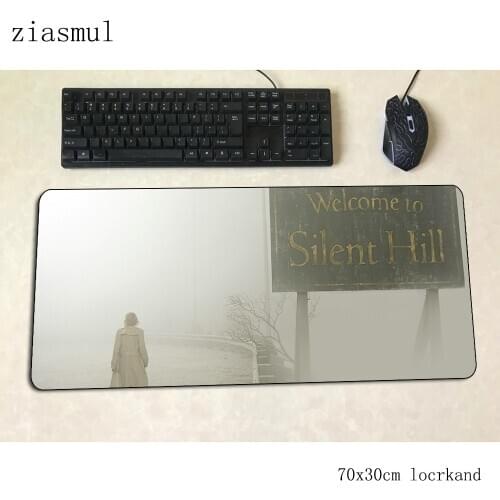 Silent hill mats 700x300x3mm Halloween Gift gaming mouse pad big keyboard mousepad 3d notebook gamer accessories padmouse mat