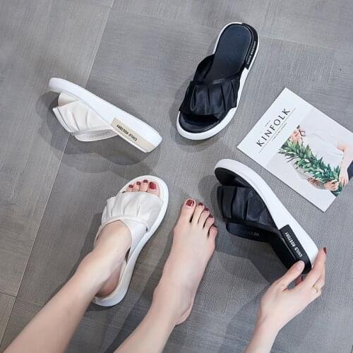Fashion Summer Women Slides Top Quality Cool Beach Slides Fashion Fish Mouth Flip Flops Mens Sandals