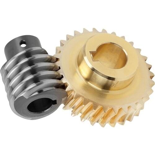 Custom CNC Prototype Machining Services Sheet Metal short Worm gears right hand