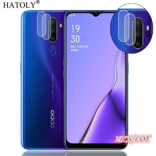 2Pcs For Glass Oppo A9 2020 Camera Lens Screen Protector For Oppo A9 2020 Camera Glass Protective HD Back Film For Oppo A9 2020
