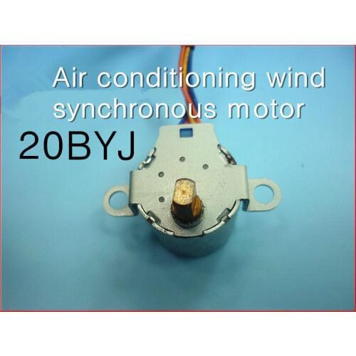 2PCS Air conditioning wind synchronous motor 20BYJ Gear stepper motor 6V 10 ohm