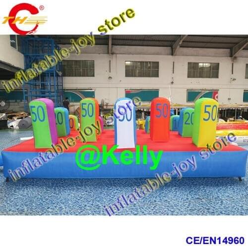 Free door shipping inflatable sport game, inflatable hoopla game, inflatable twister game, carnival inflatable games for sale