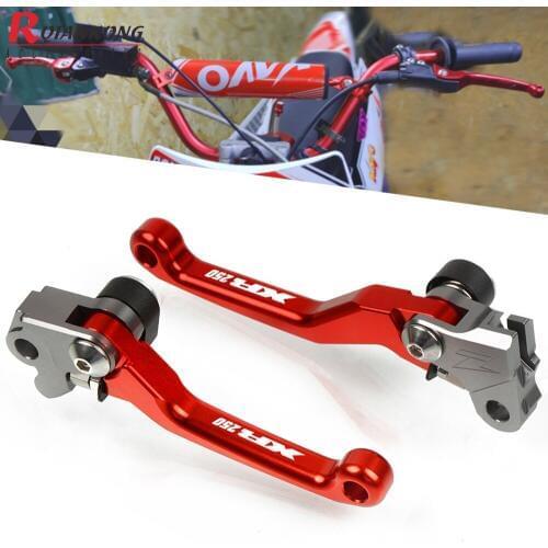 Motocross Dirt Bike Aluninum Pivot Handle Lever Pit bike Brake Clutch Levers Moto Accessorie For Honda XR250 1995-2005 2006 2007