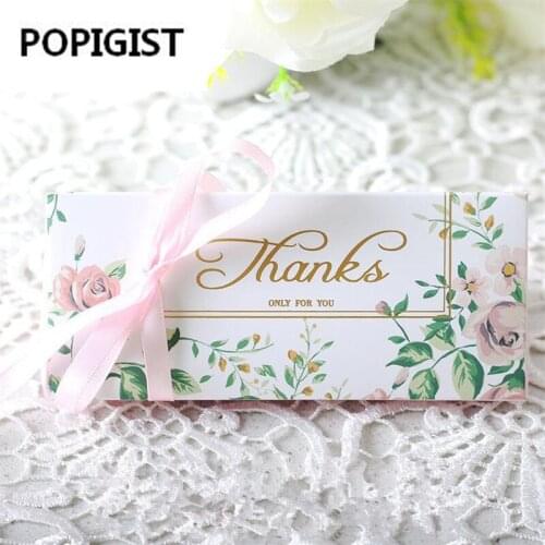 New creative European forest green leaf candy box Bomboniere wedding like party to send guests baby shower