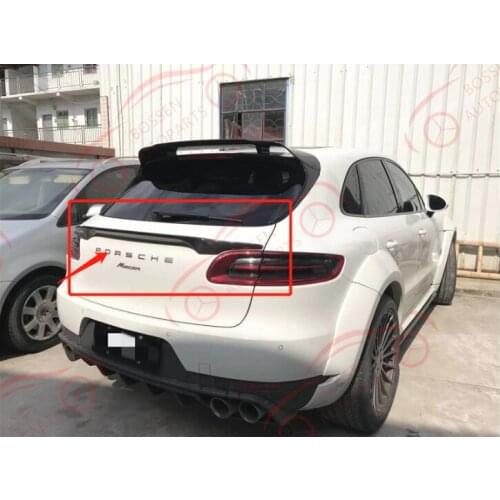 Apply to, Porsche macan carbon fiber, rear wing, fixed wing, tail ，spoiler, body kit, auto parts In the wing