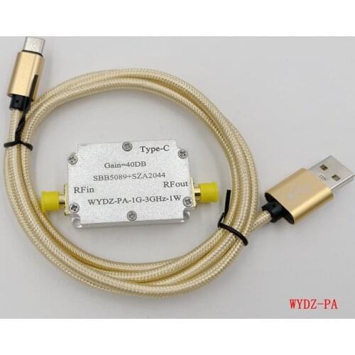 1PC Microwave one-way power amplifier SBB5089+SZA2044 2.4GHz 1W 30dBm RF power amplifier