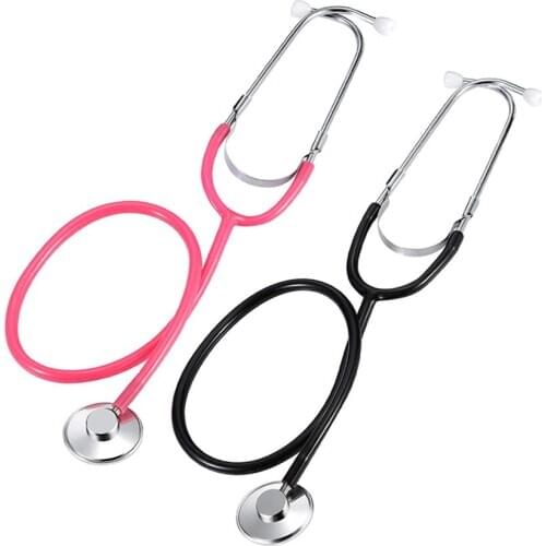 2 Pcs Children Kids Puzzle Educational Simulation Stethoscopes Toys Baby Pretend Classic Doctor Cosplay Stethoscope Toy Gift #30