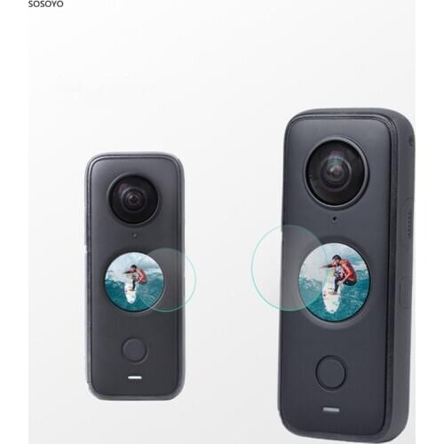2pcs HD Tempered Glass Screen Film Explosion-proof Protective Film For Insta360 ONE X2 Sports Camera Accessories