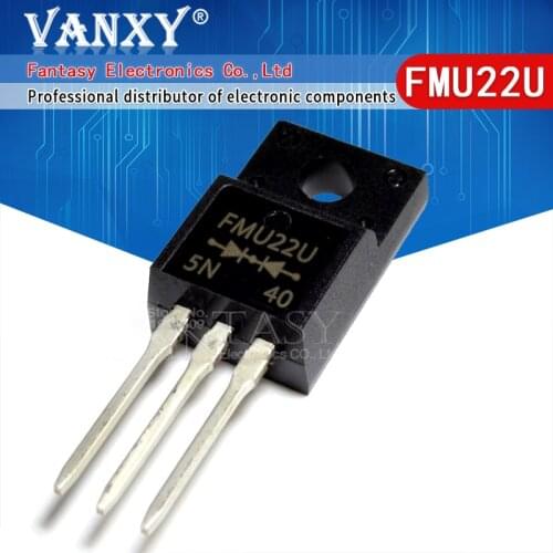 5pcs FMU22U TO220F FMU-22U TO-220F FMU22UR Plastic Fast recovery diode