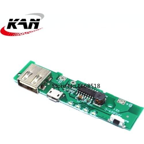 5V 1A Power Bank 18650 Charger Board Module Charging Circuit PCB Board Power Supply Step Up Boost Mobile Phone For Battery DIY