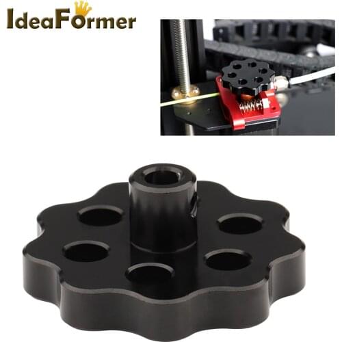 3D Printer Part Special Feeding Metal Hand Screw Wheel Extruder Motor knob Hand Screw Nut With Wrench For Ender3 CR-10 Extruder