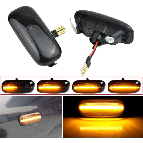 For Audi A3 S3 8P A4 S4 RS4 B6 B7 B8 A6 S6 RS6 C5 C7 Dynamic Turn Signal Side Marker Sequential Indicator LED Light