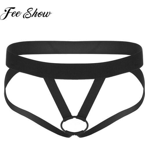 Exotic Sexy Lingerie Briefs G string Jockstrap Sissy Underwear Open Back Crotchless Panties Stretchy Mens Thongs and G-strings