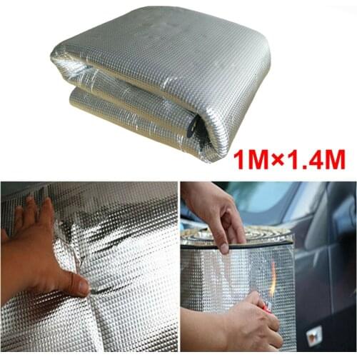 Insulation Cotton 5MM Car High Noise Reduction Thermal Heat Insulation High Temperature Resistance Non-combustible Mat Thermal