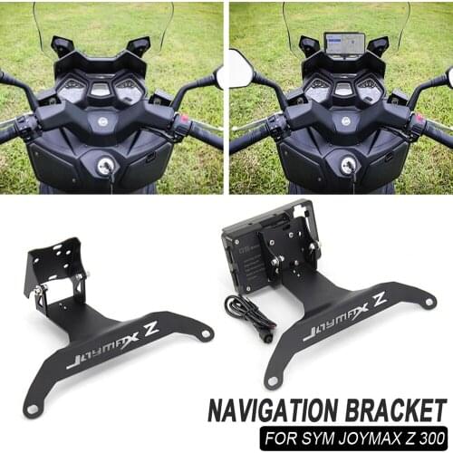 NEW Motorcycle Navigation Bracket For SYM JOYMAX Z 300 Z300 Windshield Mount GPS Smartphone Holder