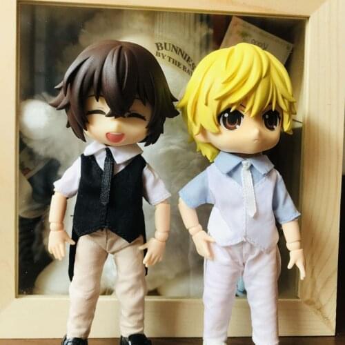 Ob11 GSC clay peoples ymy plain body baby shirt swallow tail baby clothes doll clothes Doll accessories