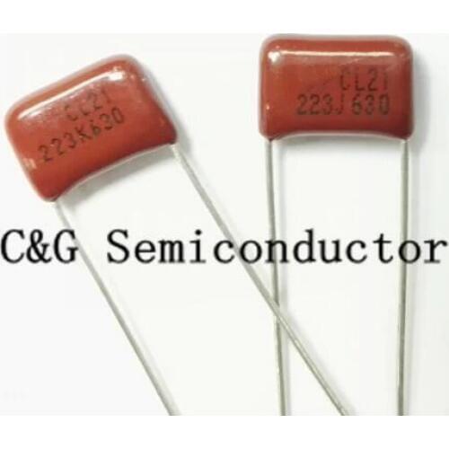 10 PCS CBB 223K 223J 630V 223 630V 223 0.022uF 630V 22nF 630V Polypropylene Capacitors