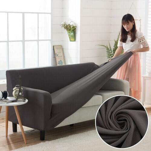 Modern Pure Color Sofa Cover Knitting Thicker Solid Corner Sofa Cover Sofa Slipcover Armrest Couch Covers For Home Capa De Sofa