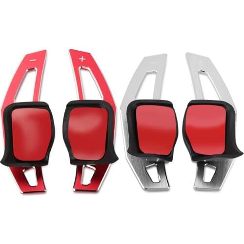 Car styling Steering Wheel Aluminum Shift Paddles For Volkswagen VW Golf 6 MK6 GTI Jetta MK5 POLO Passat B6 CC Scirocco R36 R20