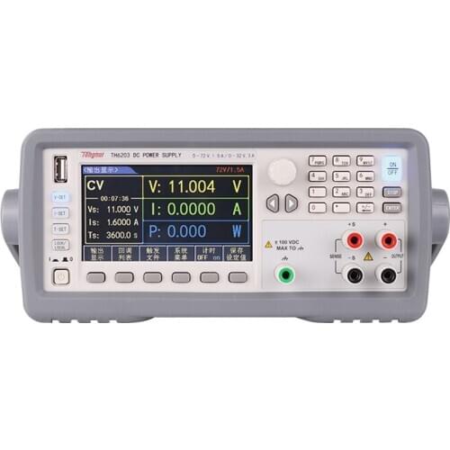 TH6203 Linear Design and Double Range Output Programmable DC Power Source