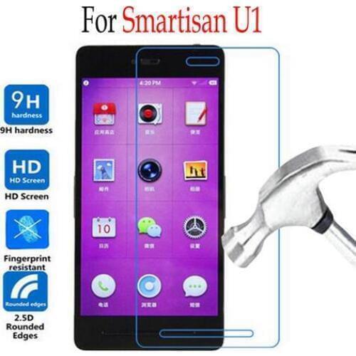 Premium Ultra-thin For Smartisan U1 Tempered Glass For Smartisan U1 YQ601 Screen Protector Cover Protective Film Case Guard