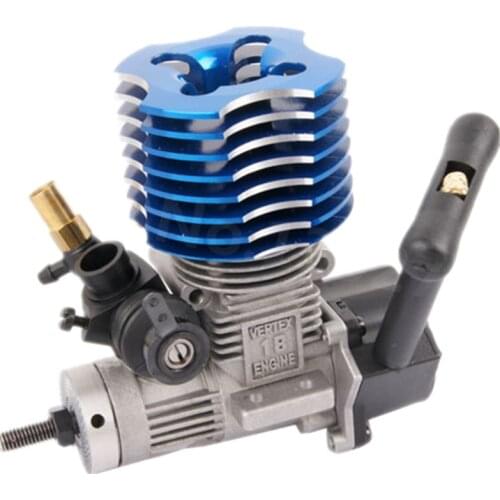 VX 18CXP Vertex 18 Engine Nitro Power 2.74cc With Pull Starter Spark-plug 02060 for 1/10 1/8 RC Model Car Buggy HSP Himoto