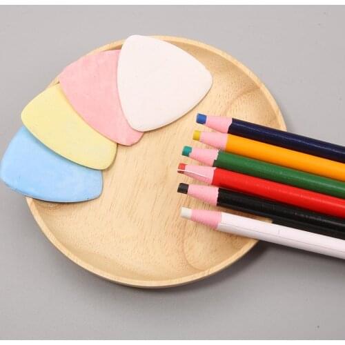 High Quality Fabric Chalk Tailors Erasable Dressmaker Sewing Markers DIY Patchwork Clothing Pattern Tool Needlework Accessories