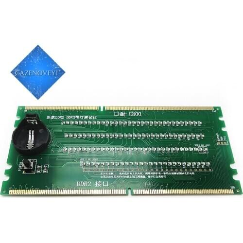 1pcs/lot Desktop DDR2 DDR3 Combo memory with light tester tester DDR2 DDR3 tester In Stock