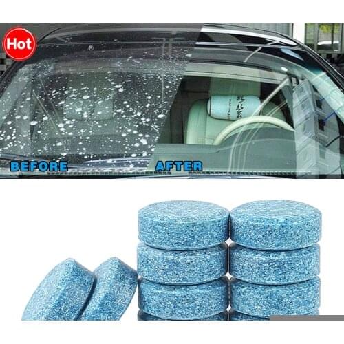 20PCS /50PCSCar Windshield Cleaner Glass Cleaner Car Solid Wiper Window Cleaning