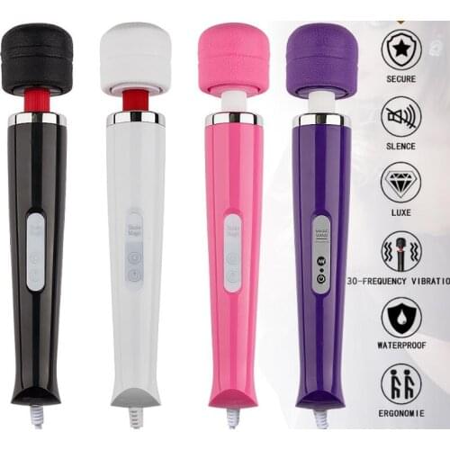 Powerful Magic Wand Massage Vibrator Sex Toys For a Couple Vaginal G-spot Massage Stimulation Hitachi Motor Intimate Adult Goods