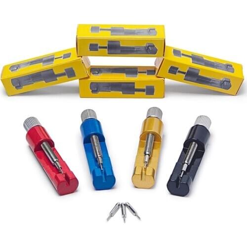 Watch Band Remover Kit Adjustable Watches Metal Strap Spare Parts Repair Watchmaker Tool
