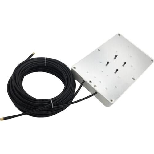 Pactory low price 4G MIMO outdoor panel antenna with 15M RG58U cable