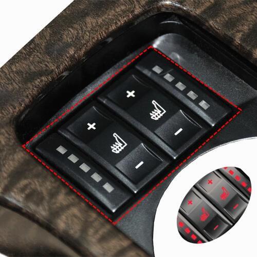 New Silver & Black Seat Heating Button Control Switch For Ford Mondeo MK4 S-MAX Galaxy MK 3 6M2T 19K314 AC 6M2T19K314AC
