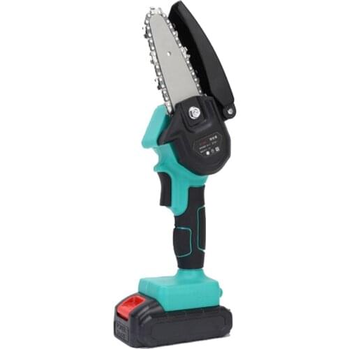 550W Brushless Electric Saw Chainsaw 4 Inch ChainSaws with Thermostat Woodworking Garden Tool for Makita 18V Battery